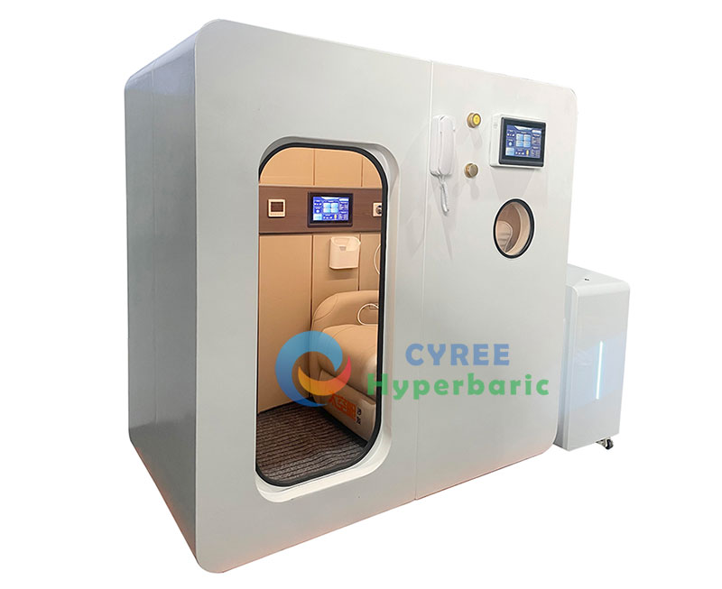 1.5 Chambre à oxygène hyperbare monoplace ATA à usage commercial à vendre - Cabine d'oxygénothérapie hyperbare (OHB) pour le bien-être