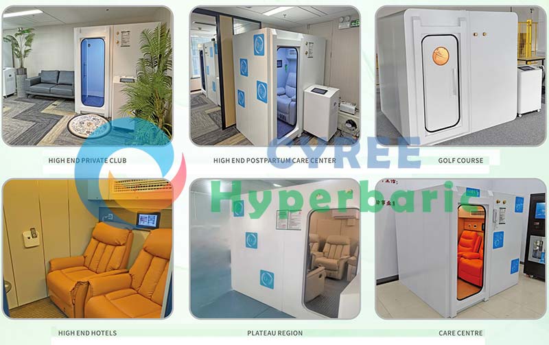applications de la chambre hyperbare