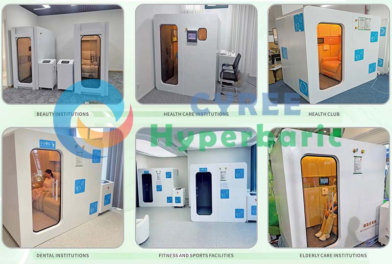 applications de la chambre hyperbare