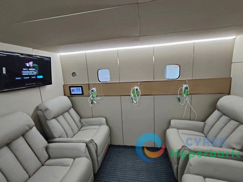 Cabine d’oxygène hyperbare 6 personnes pour maison de retraite