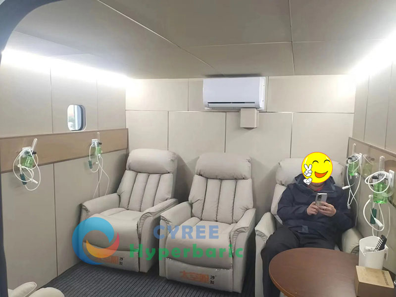 Cabine d’oxygène hyperbare 6 personnes pour maison de retraite