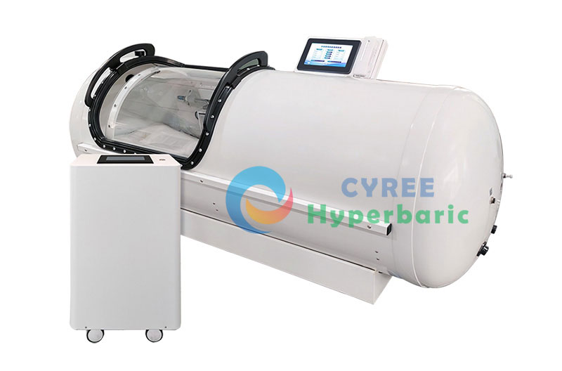 Capsule d’oxygène hyperbare 1,5 à 2,0 ATA pour une personne allongée