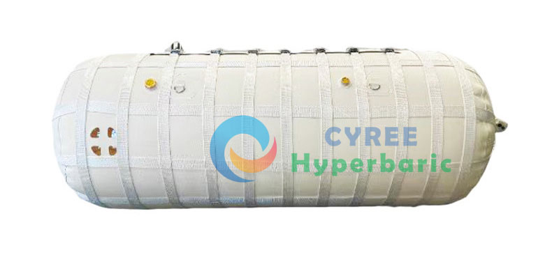 2.0 ATA Chambre à oxygène hyperbare couchée à coque souple pour la récupération