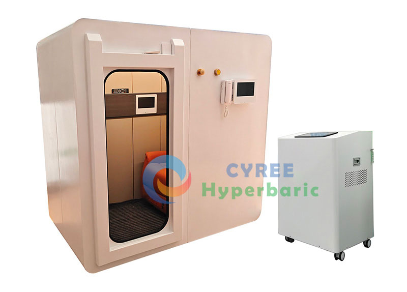 Chambre à oxygène hyperbare monoplace commerciale pour le bien-être