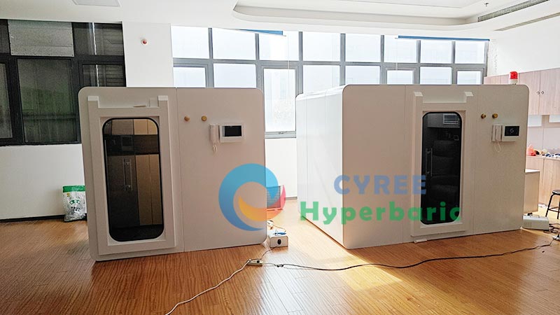 Chambre à oxygène hyperbare commerciale multiplace pour 4 personnes