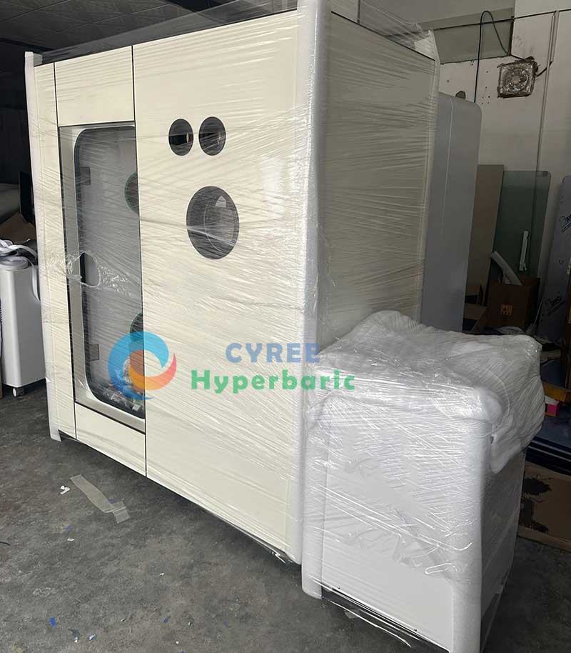 2 Chambre d’oxygénothérapie hyperbare personnelle ATA pour les plaies diabétiques