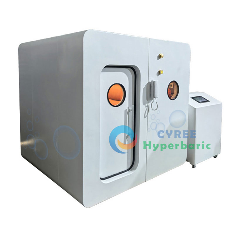 2.0 ATA Chambre à oxygène hyperbare à double siège pour utilisation en clinique