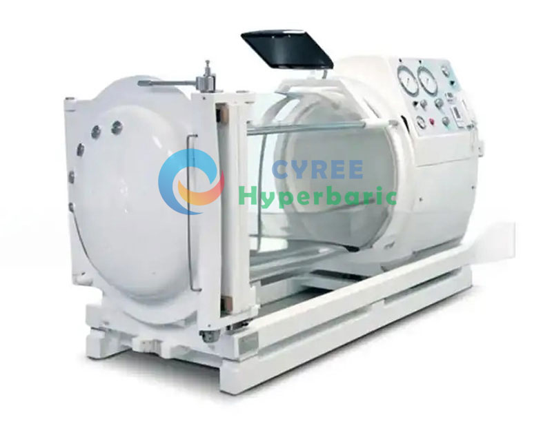 Chambre à oxygène hyperbare de type brancard 3.0 ATA pour hôpital