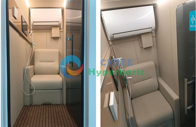 Chambre d’oxygène hyperbare pour usage privé à domicile
