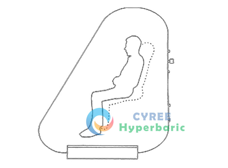 Chambre à oxygène hyperbare pour fauteuils roulants à vendre