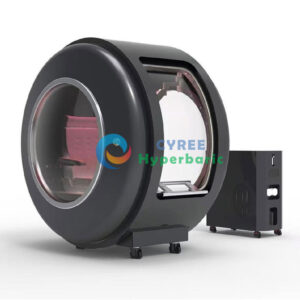 Chambre à oxygène hyperbare ATA 2.0 à fenêtres multiples à vendre – Appareil de thérapie par oxygénothérapie hyperbare (OHB) pour les patients souffrant de claustrophobie